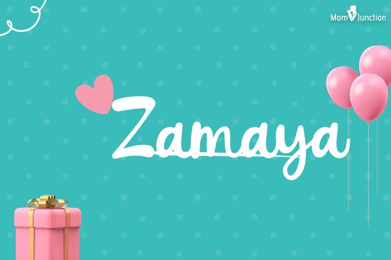 Zamaya Birthday Wallpaper