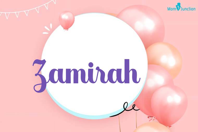 Zamirah Birthday Wallpaper