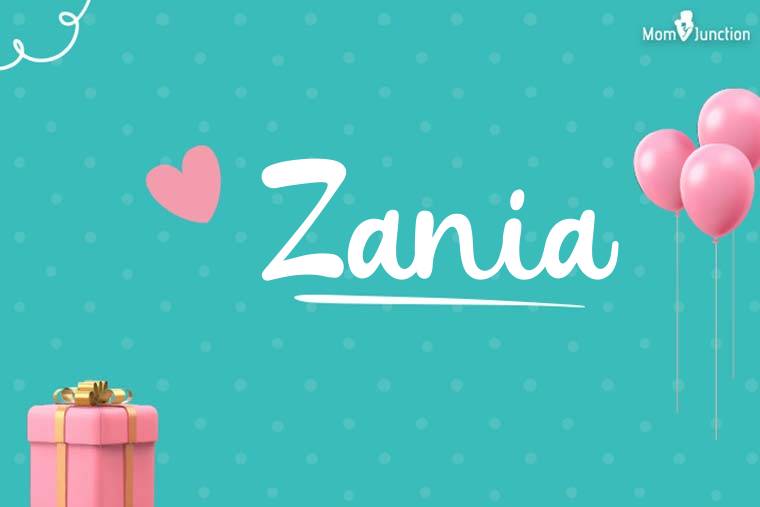 Zania Birthday Wallpaper