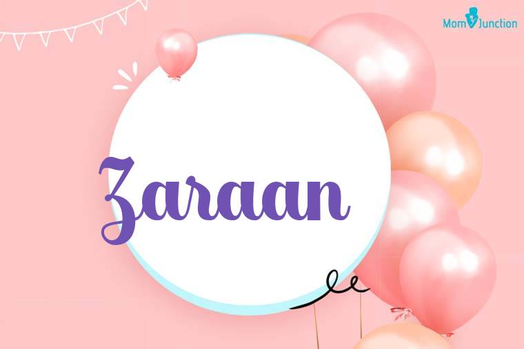 Zaraan Birthday Wallpaper