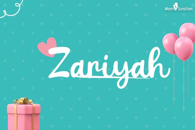 Zariyah Birthday Wallpaper