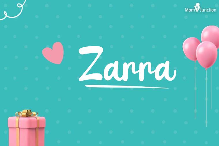 Zarra Birthday Wallpaper
