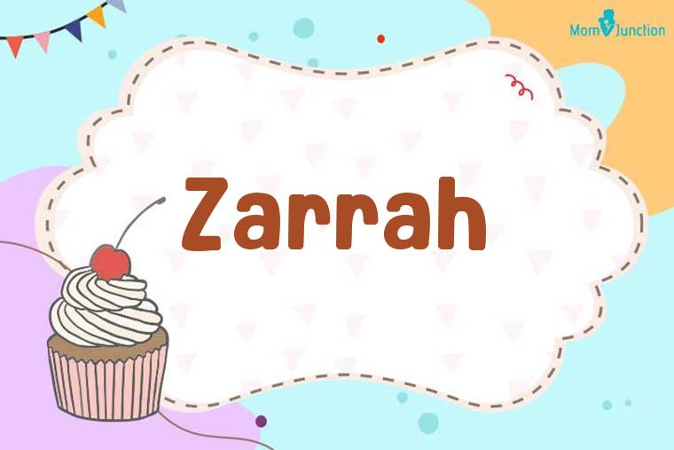 Zarrah Birthday Wallpaper