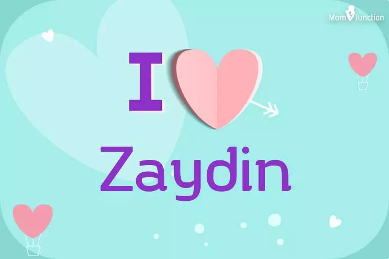 I Love Zaydin Wallpaper