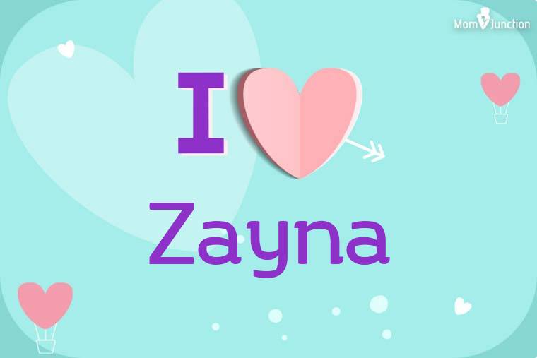 I Love Zayna Wallpaper