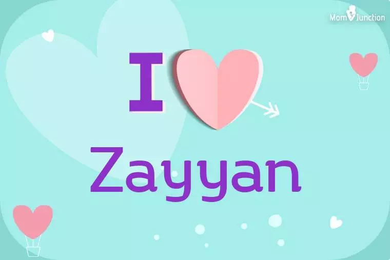 I Love Zayyan Wallpaper