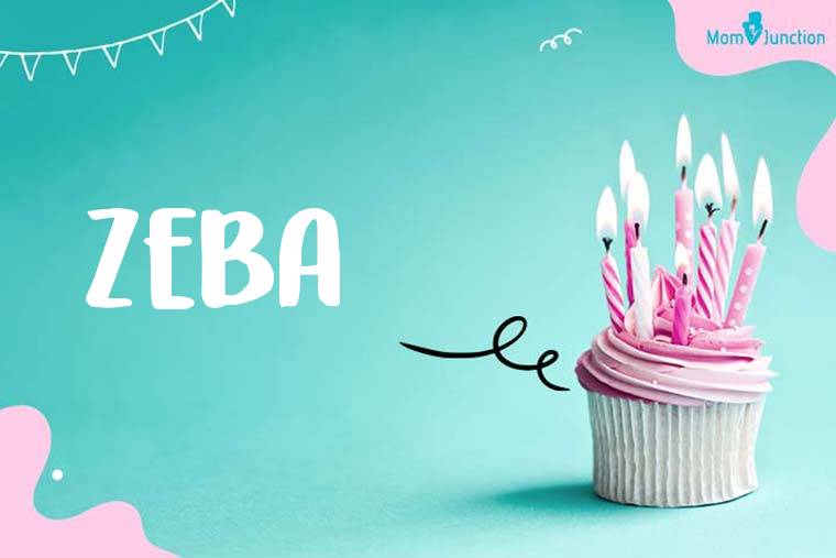 Zeba Birthday Wallpaper
