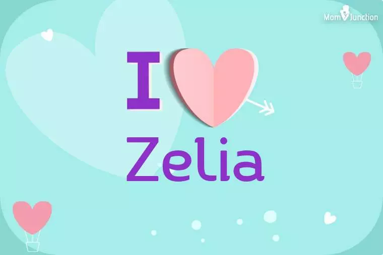 I Love Zelia Wallpaper