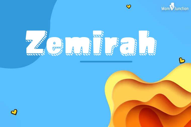 Zemirah 3D Wallpaper