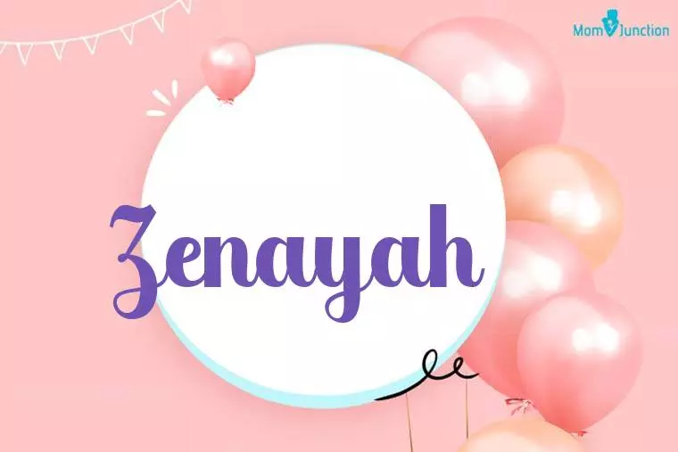 Zenayah Birthday Wallpaper