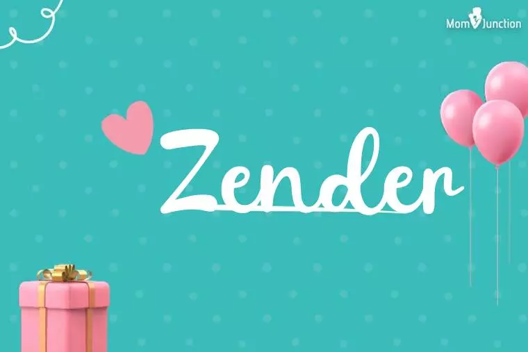 Zender Birthday Wallpaper