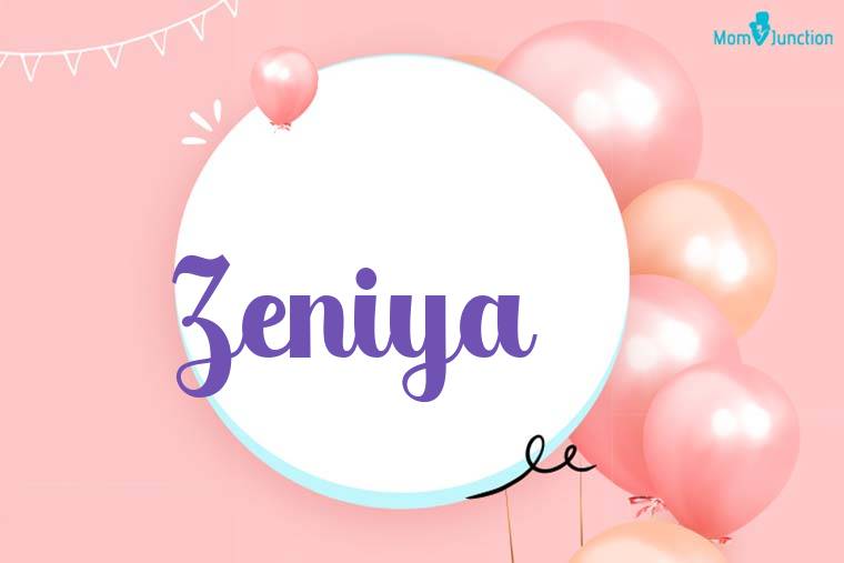 Zeniya Birthday Wallpaper
