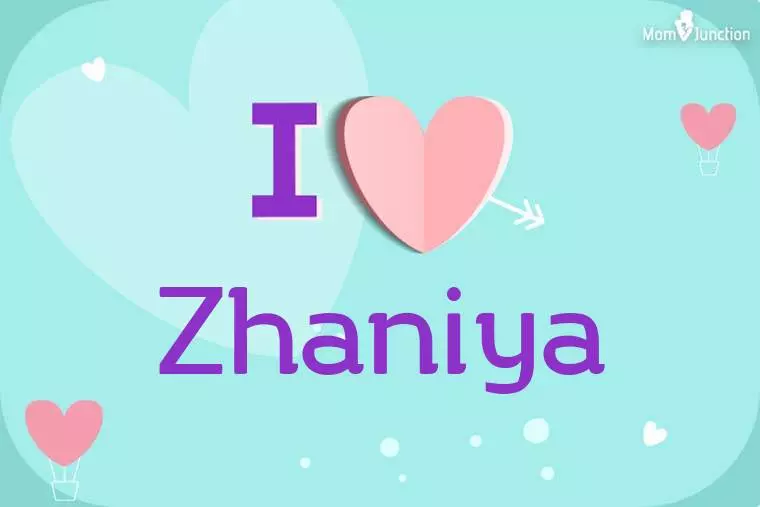 I Love Zhaniya Wallpaper