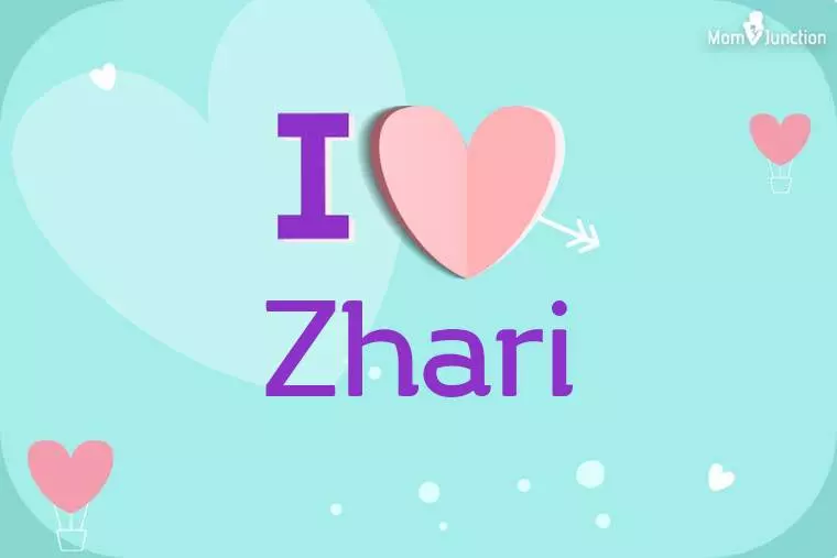 I Love Zhari Wallpaper