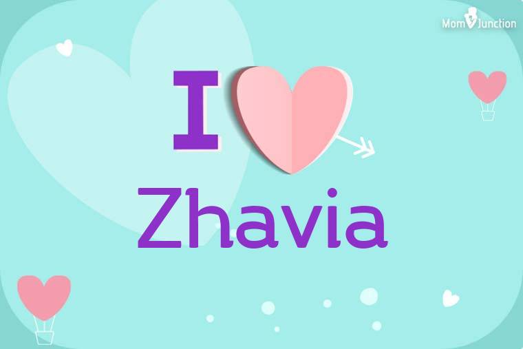 I Love Zhavia Wallpaper