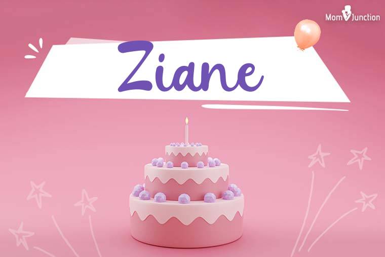 Ziane Birthday Wallpaper