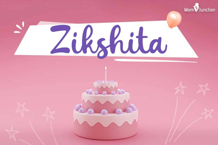 Zikshita Birthday Wallpaper
