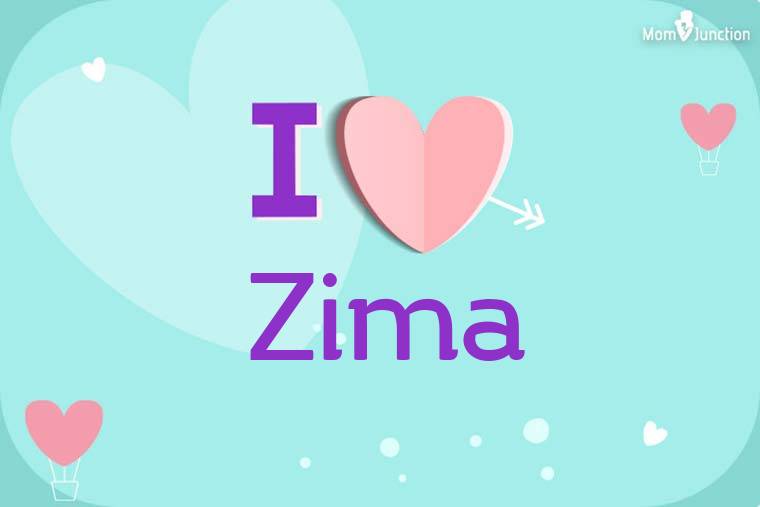 I Love Zima Wallpaper