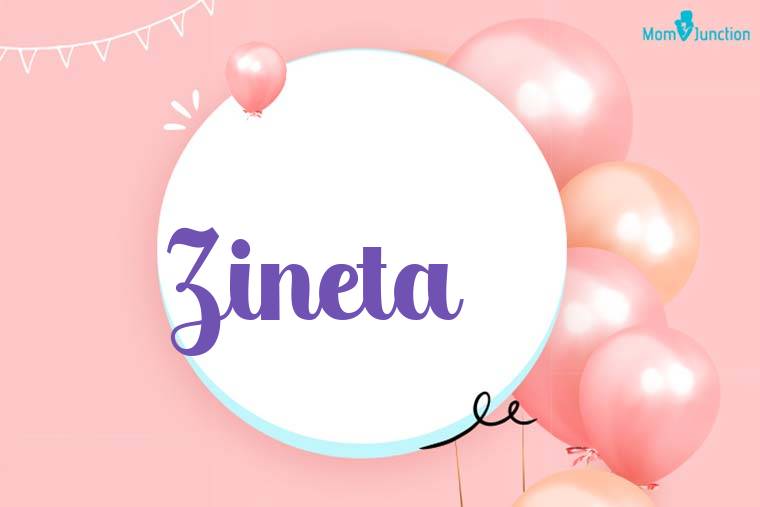 Zineta Birthday Wallpaper