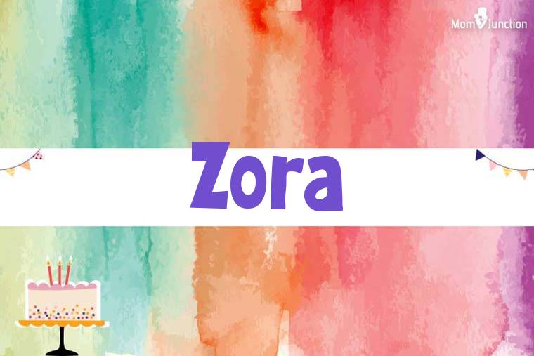 Zora Birthday Wallpaper