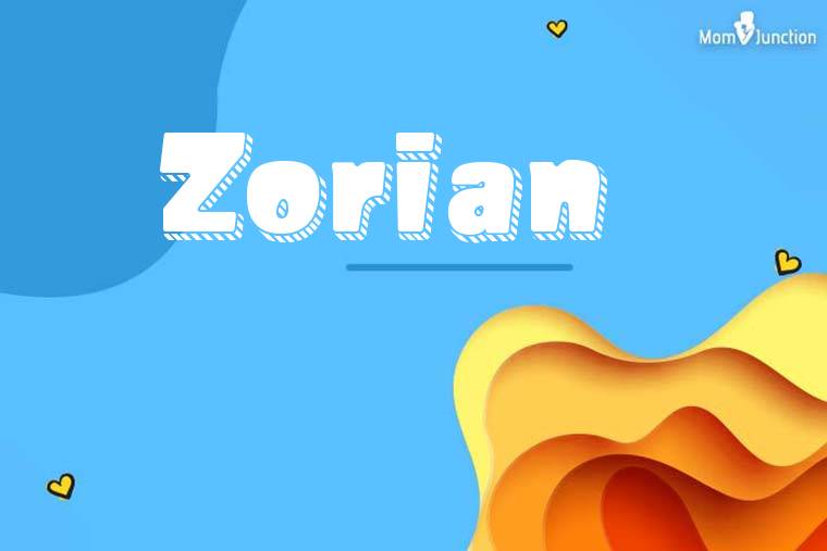 Zorian 3D Wallpaper