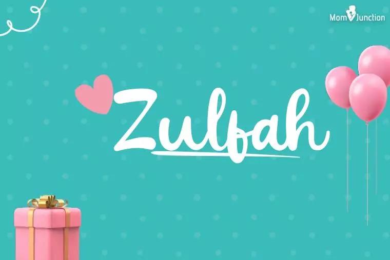 Zulfah Birthday Wallpaper