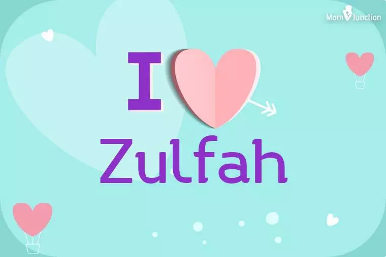 I Love Zulfah Wallpaper