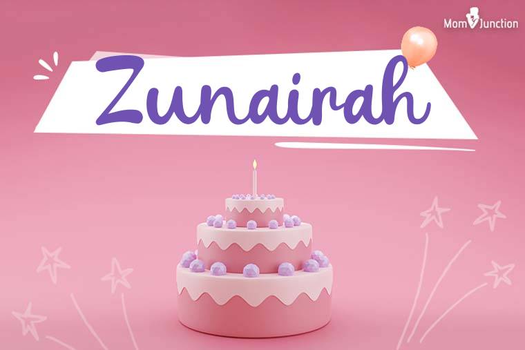 Zunairah Birthday Wallpaper