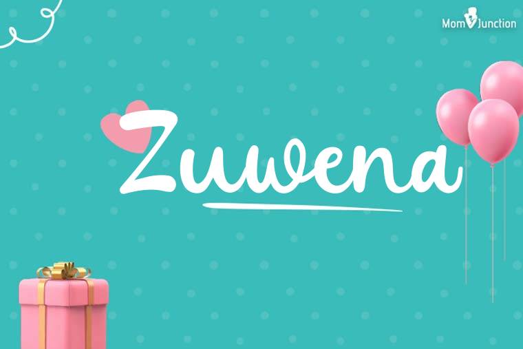 Zuwena Birthday Wallpaper