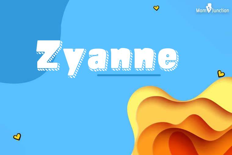 Zyanne 3D Wallpaper