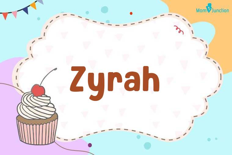 Zyrah Birthday Wallpaper