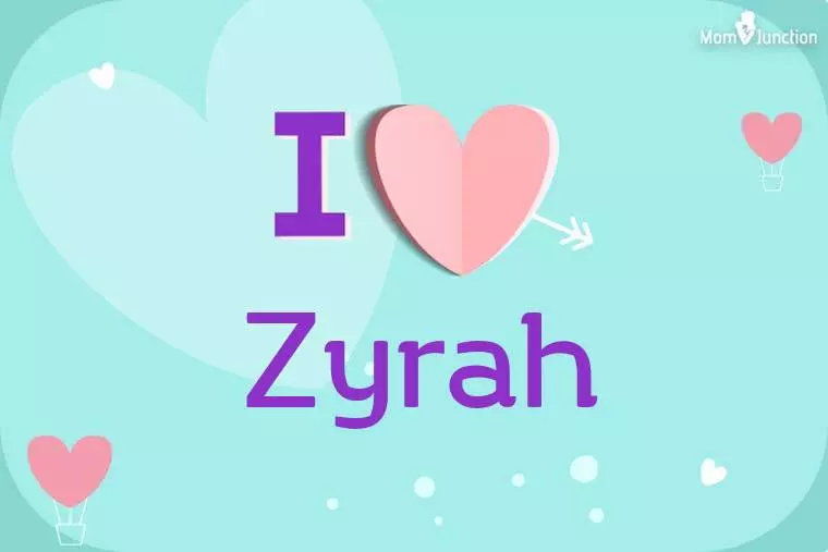 I Love Zyrah Wallpaper