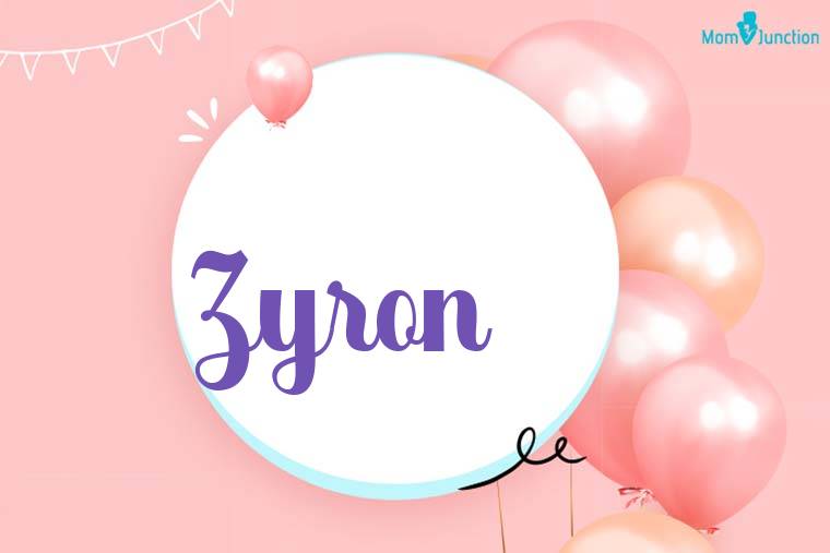 Zyron Birthday Wallpaper