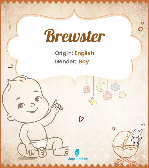 Origin, Meaning & Other Facts About Baby Name Brewster_image