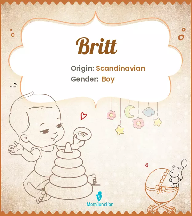 Origin, Meaning & Other Facts About Baby Name Britt_image