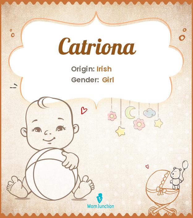 Catriona: Meaning, Origin, Popularity_image