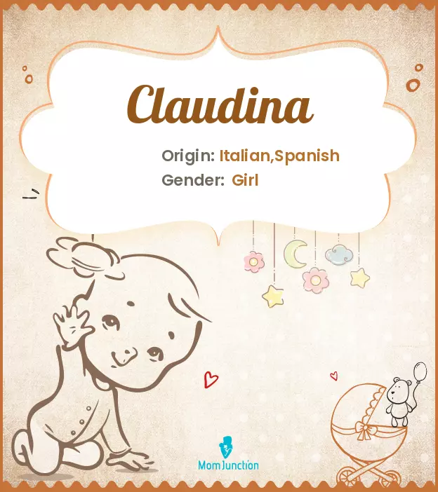 Claudina: Meaning, Origin, Popularity_image