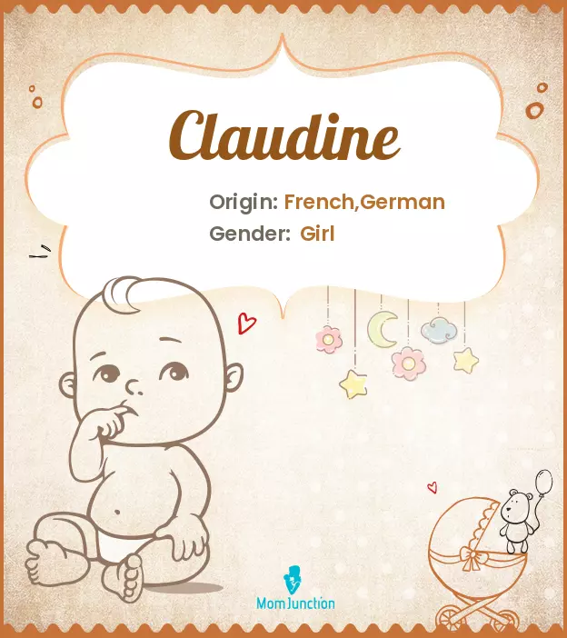 Claudine: Meaning, Origin, Popularity | MomJunction