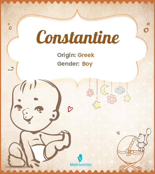 Constantine Constantine