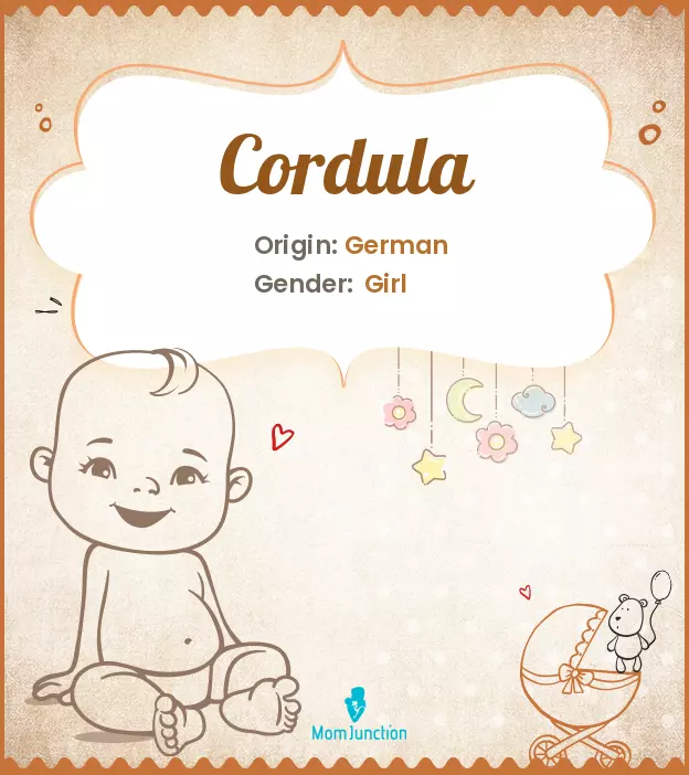 Cordula: Meaning, Origin, Popularity | MomJunction