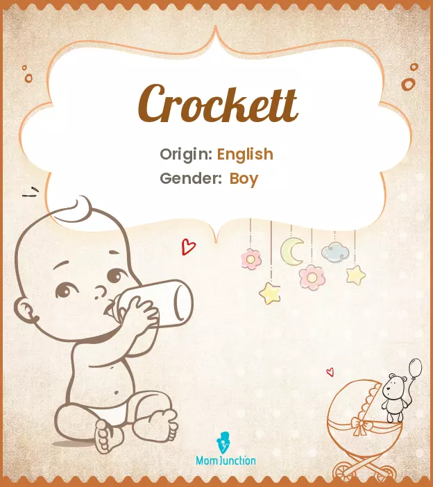 Crockett: Meaning, Origin, Popularity | MomJunction