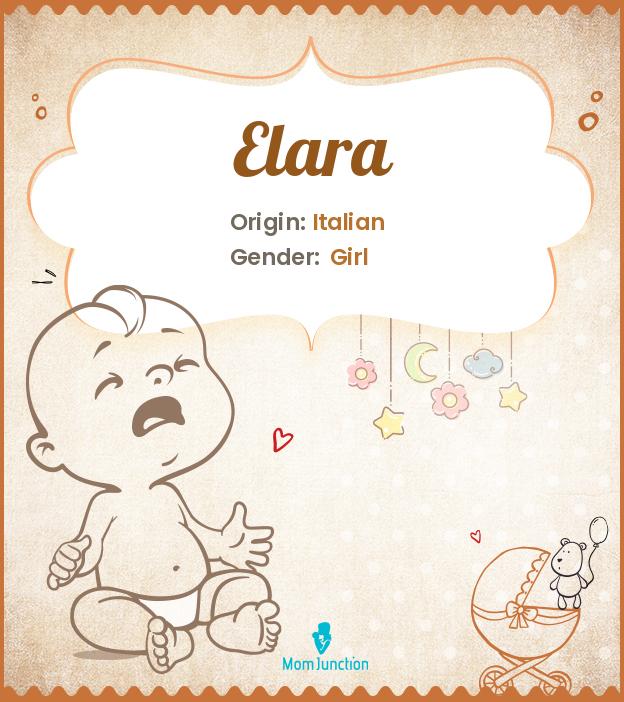 Elara Name Meaning, Origin, History, And Popularity_image