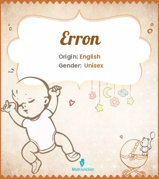 All About Erron: Meaning, Origin, Popularity & More | MomJunction