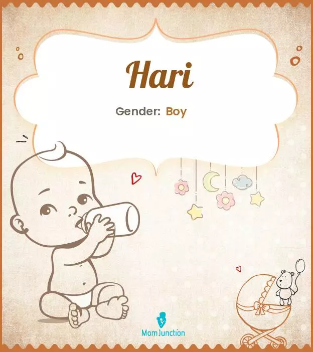 Hari, a spiritual Indian boy name