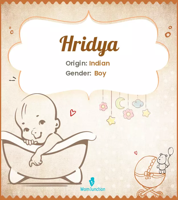 Explore Hridya: Meaning, Origin & Popularity_image