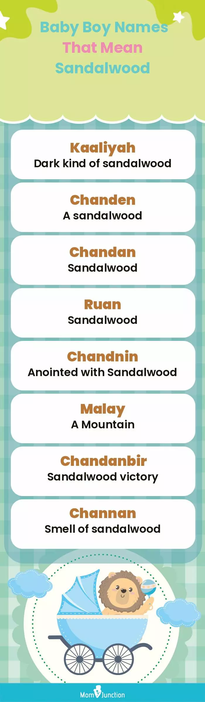  Baby Boy Names That Mean Sandalwood(infographic)