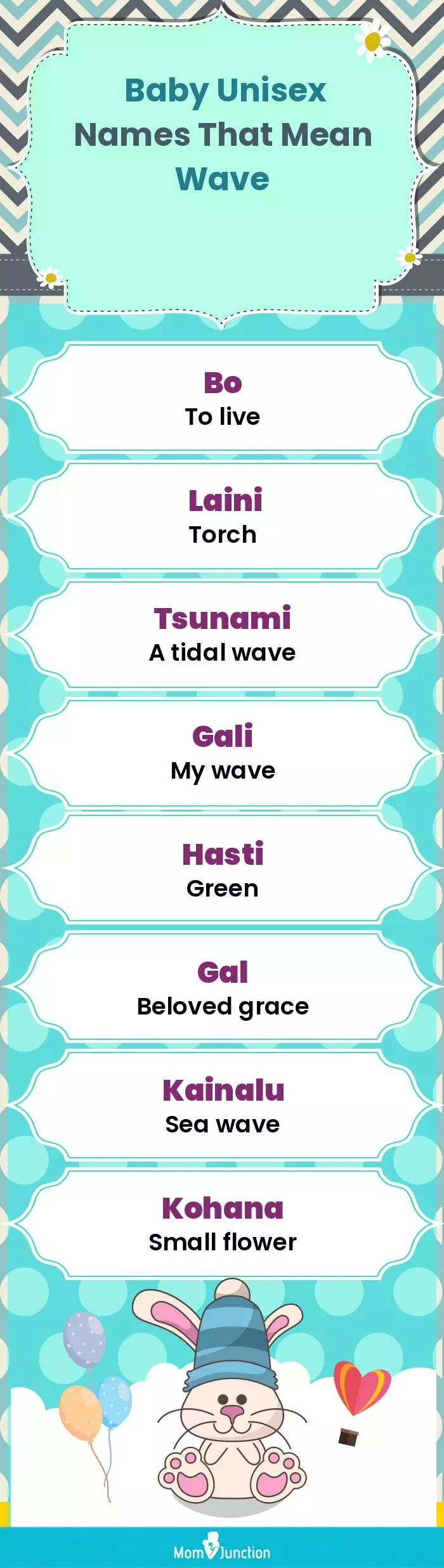  Baby Unisex Names That Mean Wave(infographic)