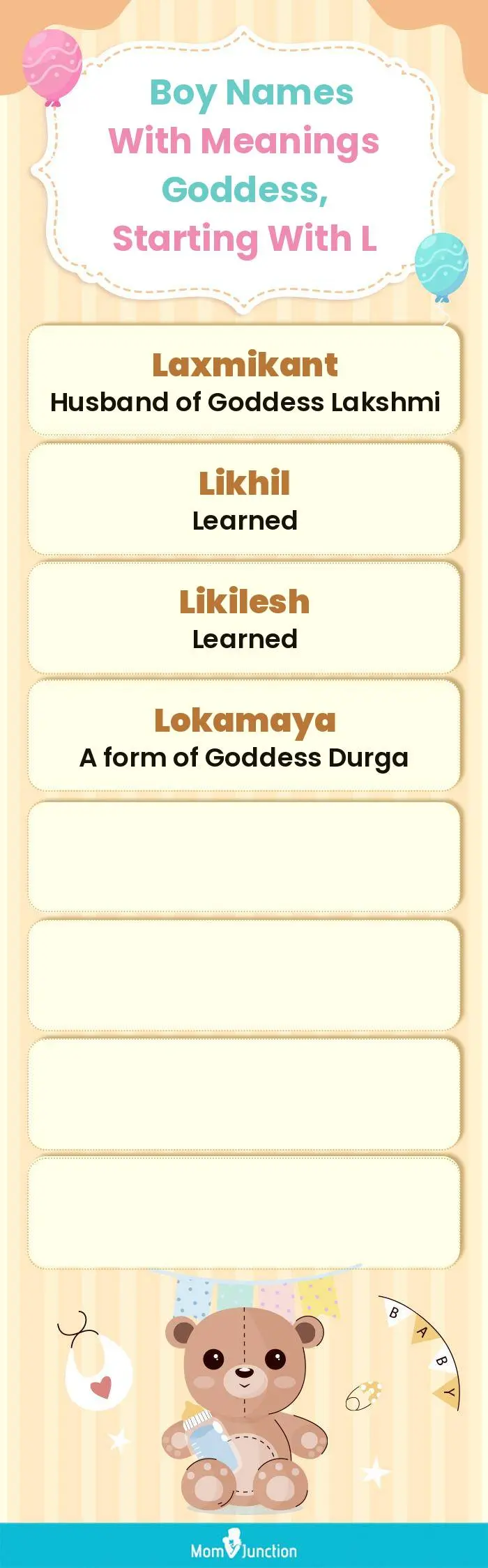  Boy Names with Meanings Goddess, Starting With L(infographic)