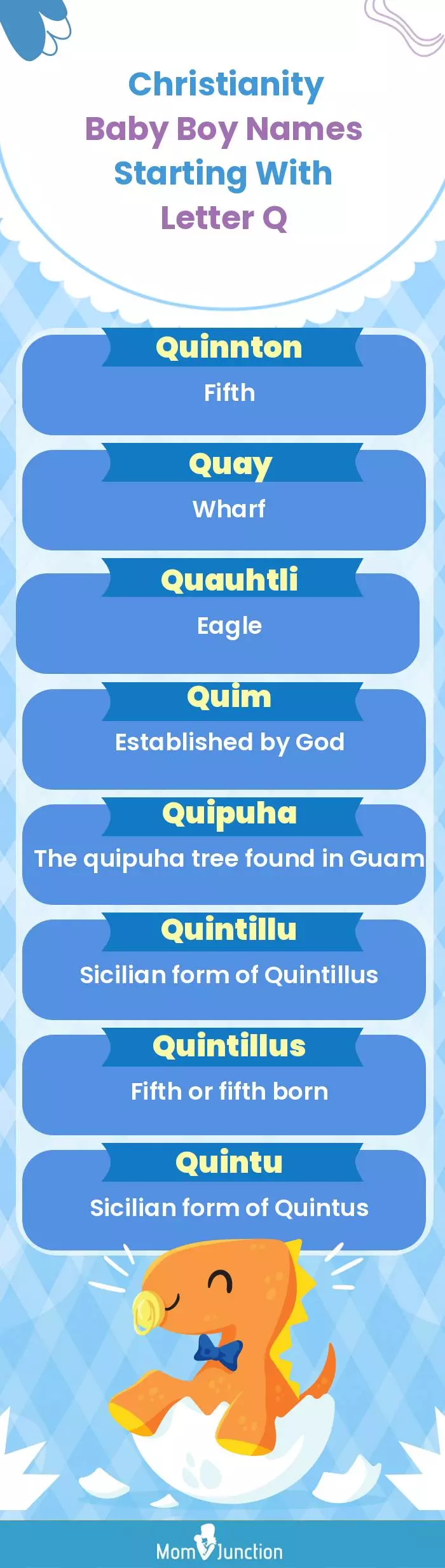  Christianity Baby Boy Names Starting With Letter Q(infographic)