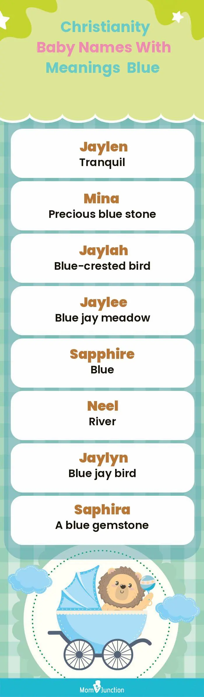  Christianity Baby Names with Meanings Blue(infographic)